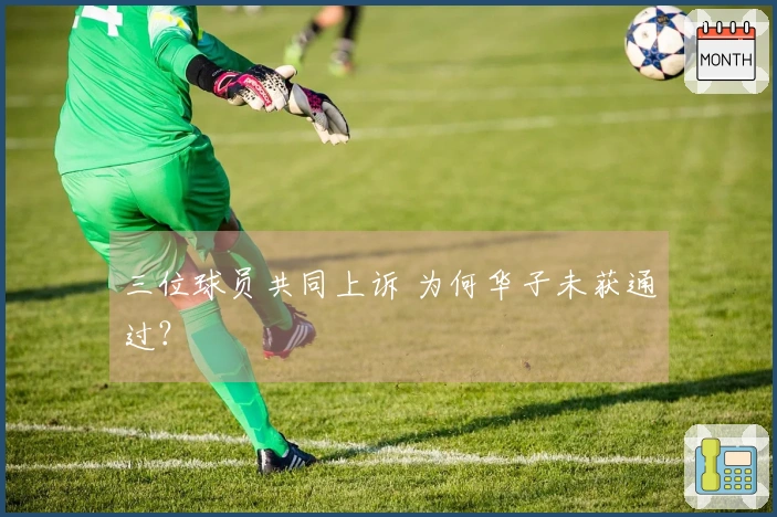 三位球员共同上诉 为何华子未获通过？