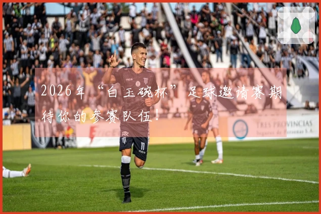 2026年“白玉碗杯”足球邀请赛期待你的参赛队伍！